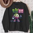 Team Kohlrabi Kohlrabi Mascot egetable Sweatshirt Geschenke für alte Frauen