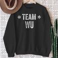 Team Wu Surname Wu Family Member Last Name Sweatshirt Geschenke für alte Frauen