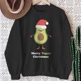 Vegan Christmas Avocado Xmas Christmas egan Sweatshirt Geschenke für alte Frauen