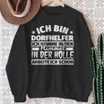 Village Helper Heaven Hell Sweatshirt Geschenke für alte Frauen