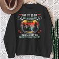 Wandern Das Ist So Ein Wanderer Ding Bergehen Bergsteiger Sweatshirt Geschenke für alte Frauen