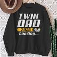 Werdender Papa Twin Dad 2025 Loading Twin Dad Sweatshirt Geschenke für alte Frauen