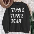 Yippie Yeah Yeah Das Partytool Für Remmidemmi Sweatshirt Geschenke für alte Frauen