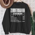 Zimmermann Stundenlohn Zimmermeister Gehalt Carpenter Saying Sweatshirt Geschenke für alte Frauen