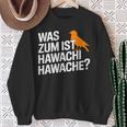 Was Zum Geier Ist Hawachi Meme Sweatshirt Geschenke für alte Frauen