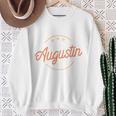 Augustine The Man Of Myth The Legend Sweatshirt Geschenke für alte Frauen