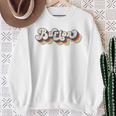 Burton Surname Personalised Last Name Burton Sweatshirt Geschenke für alte Frauen