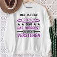 Das Ist Ein Huller Ding Das Würdest Du Nichterstehen Hula Sweatshirt Geschenke für alte Frauen