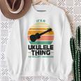 Es Ist Ein Ukulele-Ding Ukulele Sweatshirt Geschenke für alte Frauen