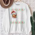 I'm Full Of Holiday Spirit It’S Called Bourbon Ugly Sweater Sweatshirt Gifts for Old Women