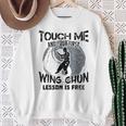 Martial Arts Kung Fu Martial Arts For Wing Chun Sweatshirt Geschenke für alte Frauen