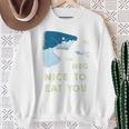 Megalodon Shark Fossil MegSweatshirt Geschenke für alte Frauen