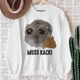 Muss Kacki Sad Hamster Meme Aus Dem Weg Muss Kacken Kaka Sweatshirt Geschenke für alte Frauen