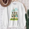 Thälmann Pioniere Seid Ready Retro Nostalgia Sweatshirt Geschenke für alte Frauen