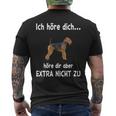 Airedale Terrier Hund Airedale Terrier S T-Shirt mit Rückendruck