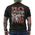 Bo Graphic Custom Nix Vintage Denver Men's T-shirt Back Print