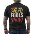 Das Ist Ein Aprilscherz Ding Sarkastisch Witz April T-Shirt mit Rückendruck