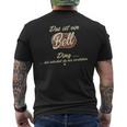 Das Ist Ein Bell Ding Family Bell T-Shirt mit Rückendruck