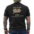 Das Ist Ein Bürkle Ding Lustiges Familie Bürkle T-Shirt mit Rückendruck