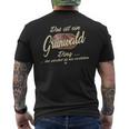 Das Ist Ein Grunwald Ding Family Grunwald T-Shirt mit Rückendruck