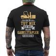 Der Will Nur Forklift Driving Forklift Driver Forklift T-Shirt mit Rückendruck