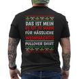 Es Ist Zu Warm Für Hässliche Weihnachtss T-Shirt mit Rückendruck