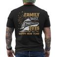 Family Cruise New Year 2025 Cruise Squad Matching Vacation Men's T-shirt Back Print