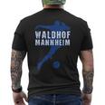 Football Kicken Club Waldhof Fan Baden Württemberg T-Shirt mit Rückendruck