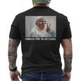 Fünf Bier Römisch Fünf Du Gottloser Gottloser Pope German T-Shirt mit Rückendruck