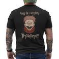 Anime Gambale Gambale King Of Curtheth Thukuna Men's T-shirt Back Print