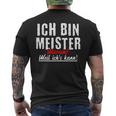 Slogan For Meister Crafts T-Shirt mit Rückendruck