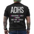 Top Adhd T-Shirt mit Rückendruck