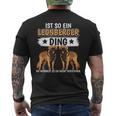 Hundehalter Sachen Ist So Ein Leonberger Ding Leonberger T-Shirt mit Rückendruck