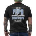 Ich Bin Papa Und Bonuspapa Was Sind Dein Superkraft I'm T-Shirt mit Rückendruck