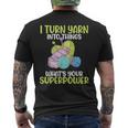 Icherwandle Garn In Dinge Was Ist Deine Superpower Crochet T-Shirt mit Rückendruck