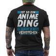 Ist So Ein Anime Ding Anime T-Shirt mit Rückendruck