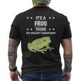 Ist So Ein Frosch Ding T-Shirt mit Rückendruck