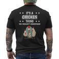 Ist So Ein Huhn Ding Lustiger Spruch Hühner T-Shirt mit Rückendruck