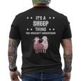 Ist So Ein Schaf Ding Lustiger Spruch Schafe T-Shirt mit Rückendruck