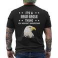 Ist So Ein Weißkopfseeadler Ding Lustiger Spruch Adler T-Shirt mit Rückendruck