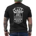 Joel First Name Name Last Name Joel T-Shirt mit Rückendruck