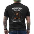 Mein Menschensche My Menschen Cost T-Shirt mit Rückendruck