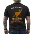 Mir Reichts Ich Gehe Zu Meinen Kängurus Kangaroo T-Shirt mit Rückendruck