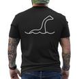 Nessie Loch Ness Monster T-Shirt mit Rückendruck