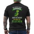 Running Ich Werde Nicht Abgeben Jogging Marathon Hiking T-Shirt mit Rückendruck