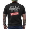 Viel Spaß Beim Arbeit Rente Retirement Pensioner T-Shirt mit Rückendruck