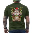 Christmas Cute Reindeer Christmas T-Shirt mit Rückendruck