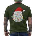 Christmasolleyball Christmas Hat T-Shirt mit Rückendruck