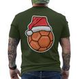 Handball Christmas T-Shirt mit Rückendruck