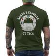 Santas Favorite Ct Tech Christmas Ct Tech Holiday Ct Tech Fe Men's T-shirt Back Print